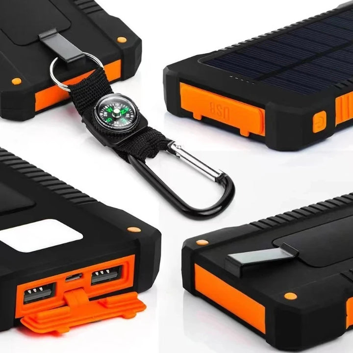 200000mAh Solar Power Bank – Infinite Power for Your Outdoor Adventures