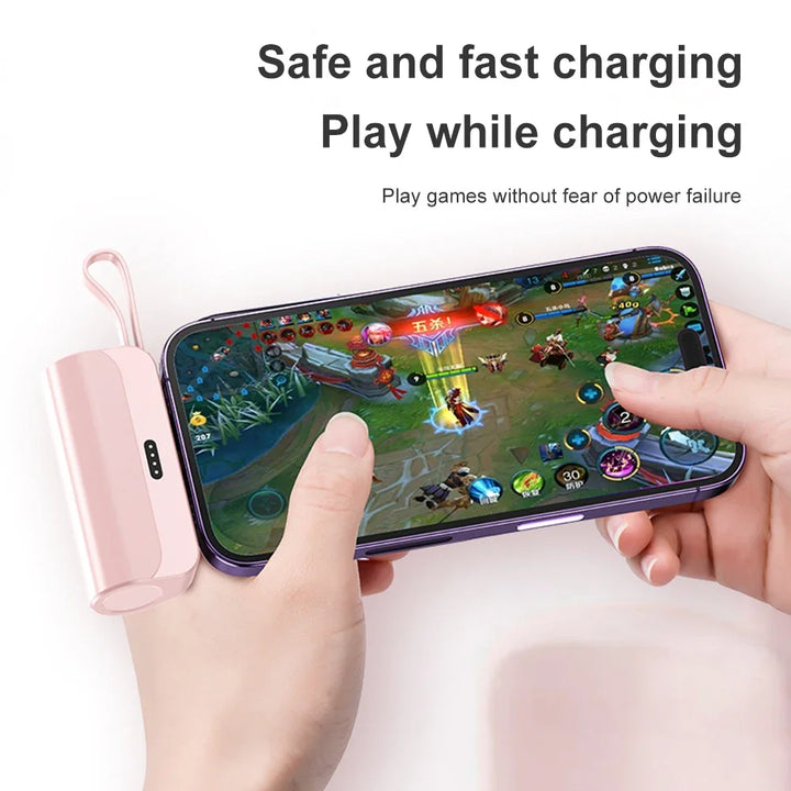 2 in 1 Mini Portable Power Bank 10000mAh – Fast and Efficient Charger