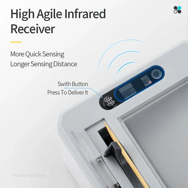 toothpick holder with automatic sensor dispenser