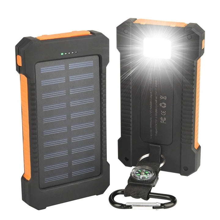 200000mAh Solar Power Bank – Infinite Power for Your Outdoor Adventures